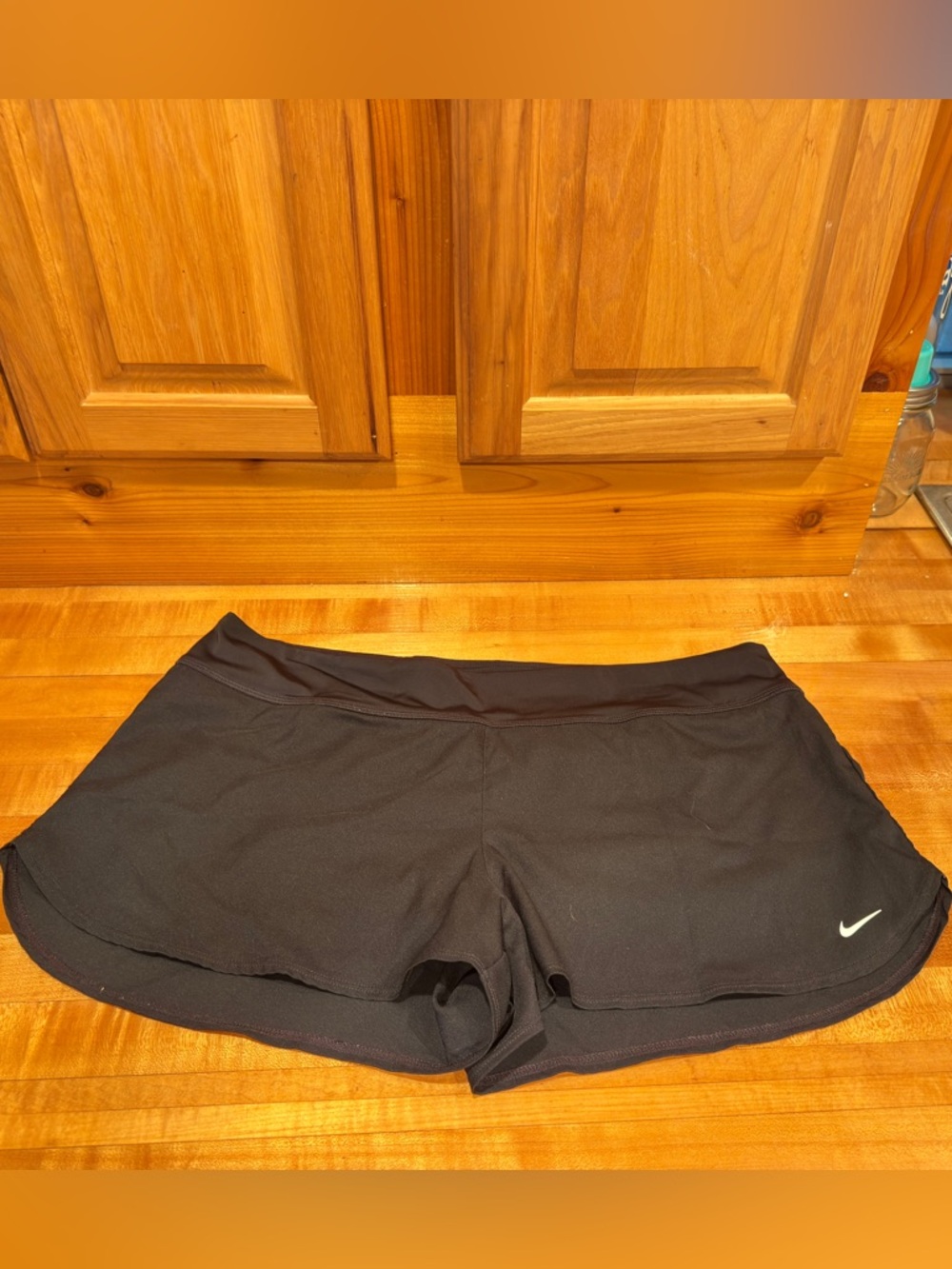 Nike Women's Black Performance Running Shorts